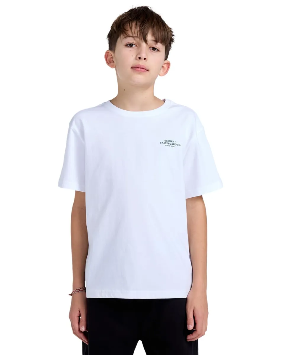 element-skateboard-co-ss-maglietta-ragazzo-logo-skateboard-co image 1