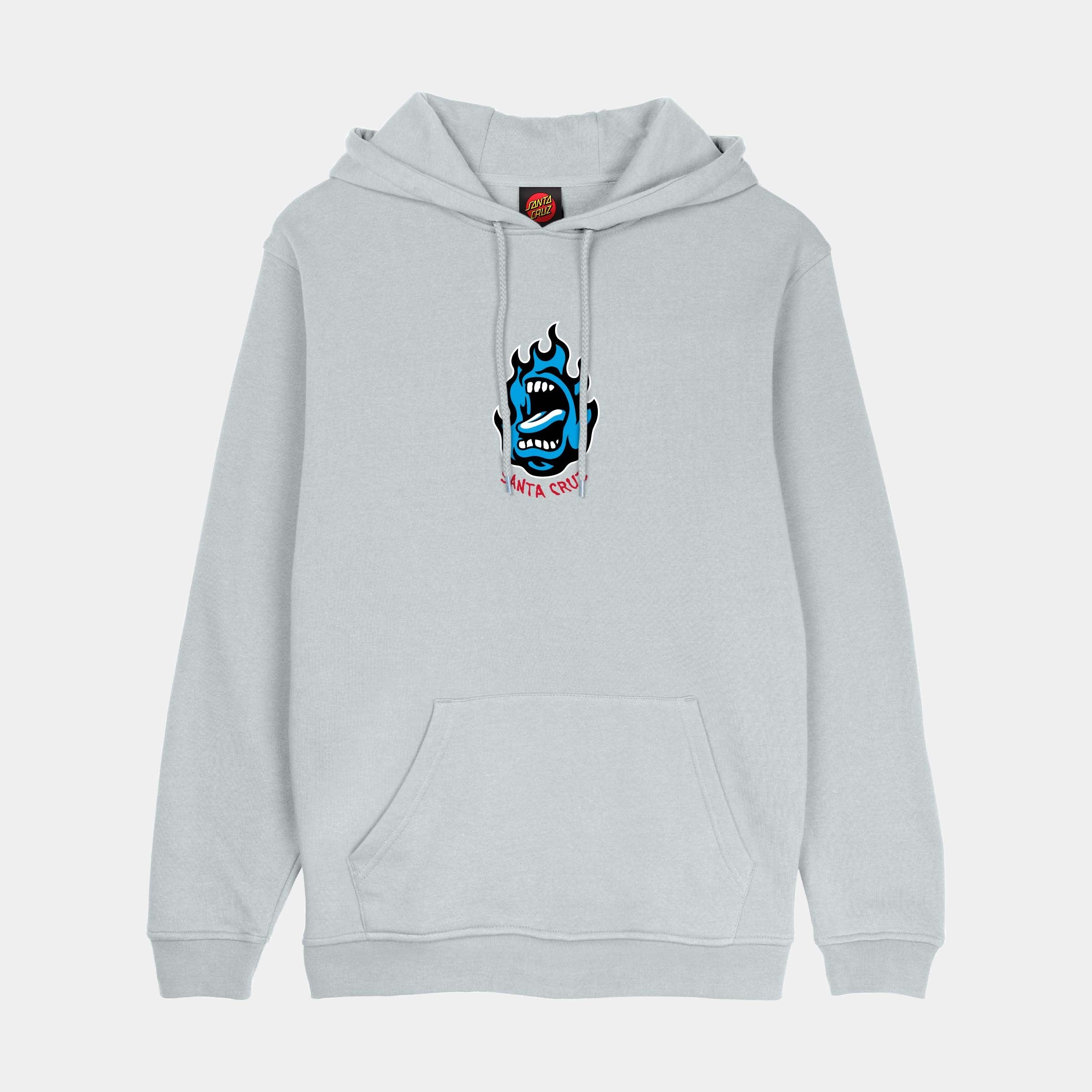 santa-cruz-skateboards-screaming-flame-front-felpa-hoodie-unisex image 1