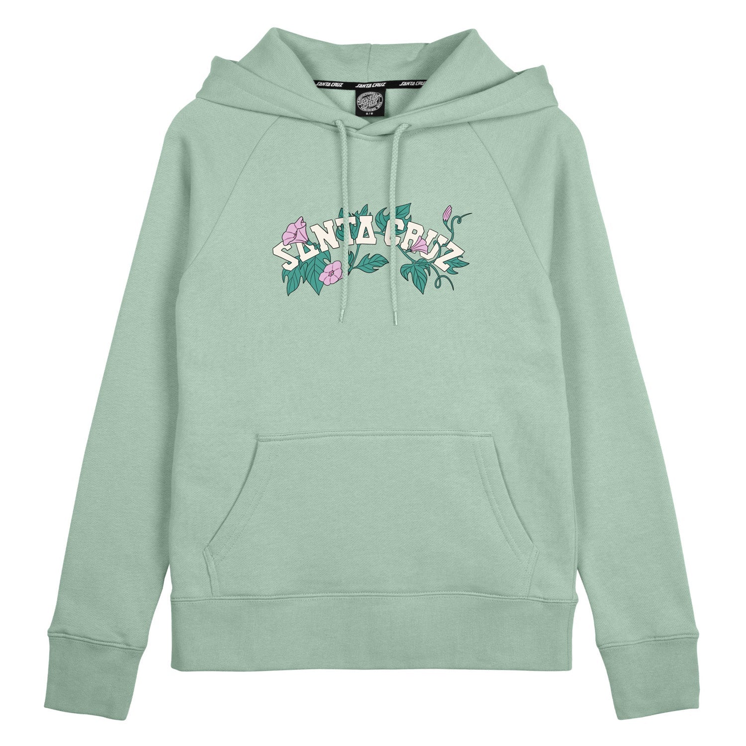 santa-cruz-skateboards-cluster-strip-felpa-hoodie-donna-loose-fit image 1