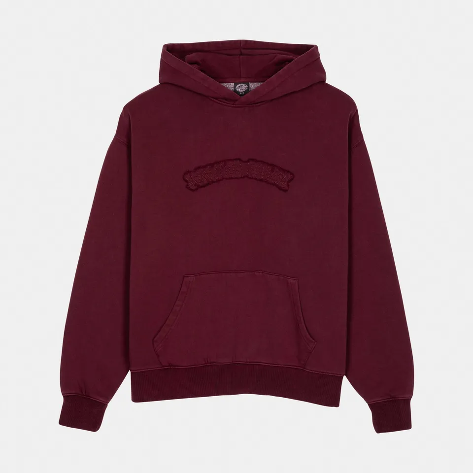santa-cruz-skateboards-stitch-felpa-hoodie-donna-garment-dyed-boxy image 1