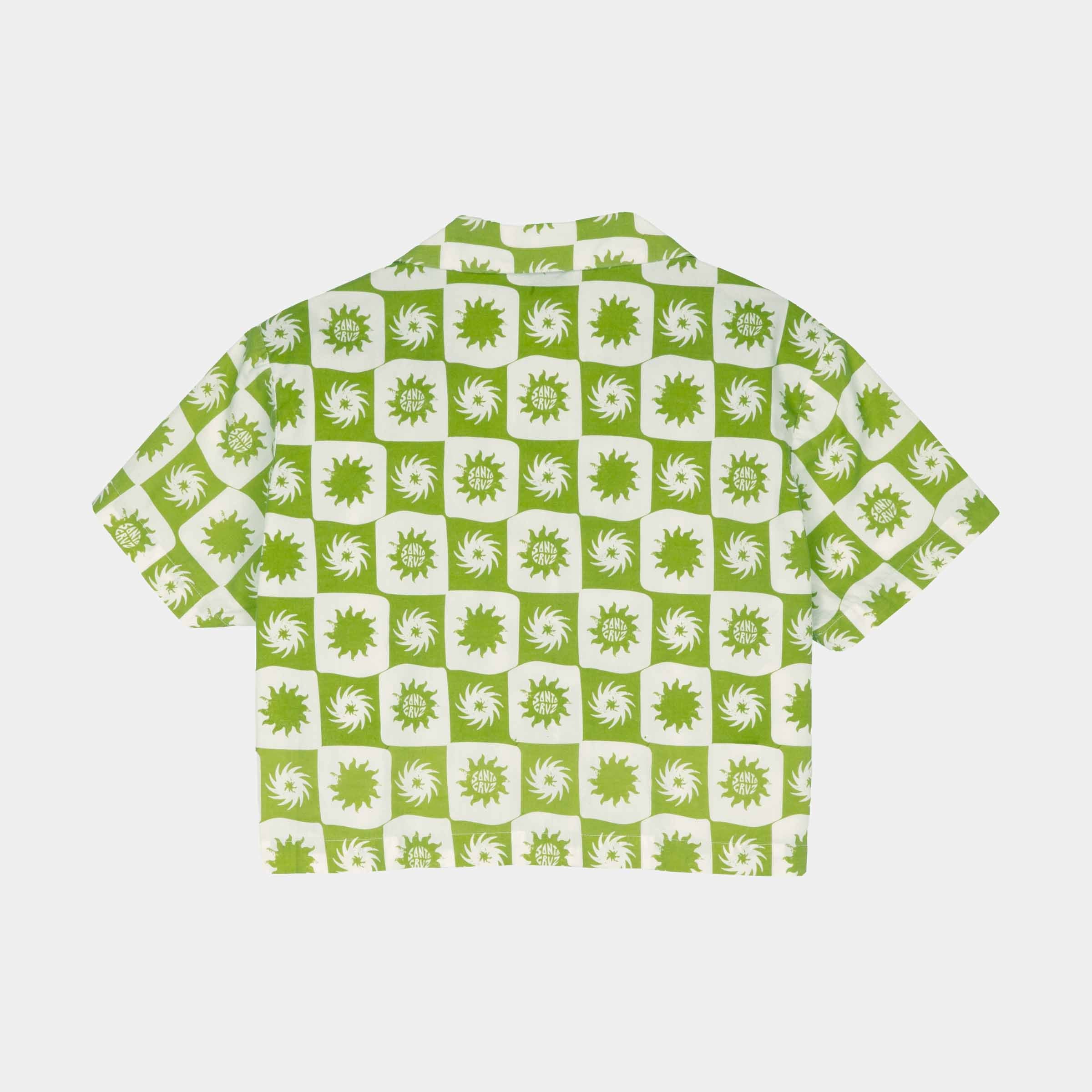 santa-cruz-skateboards-sun-daze-camicia-a-maniche-corte-donna-popeline-cotone-fa image 2