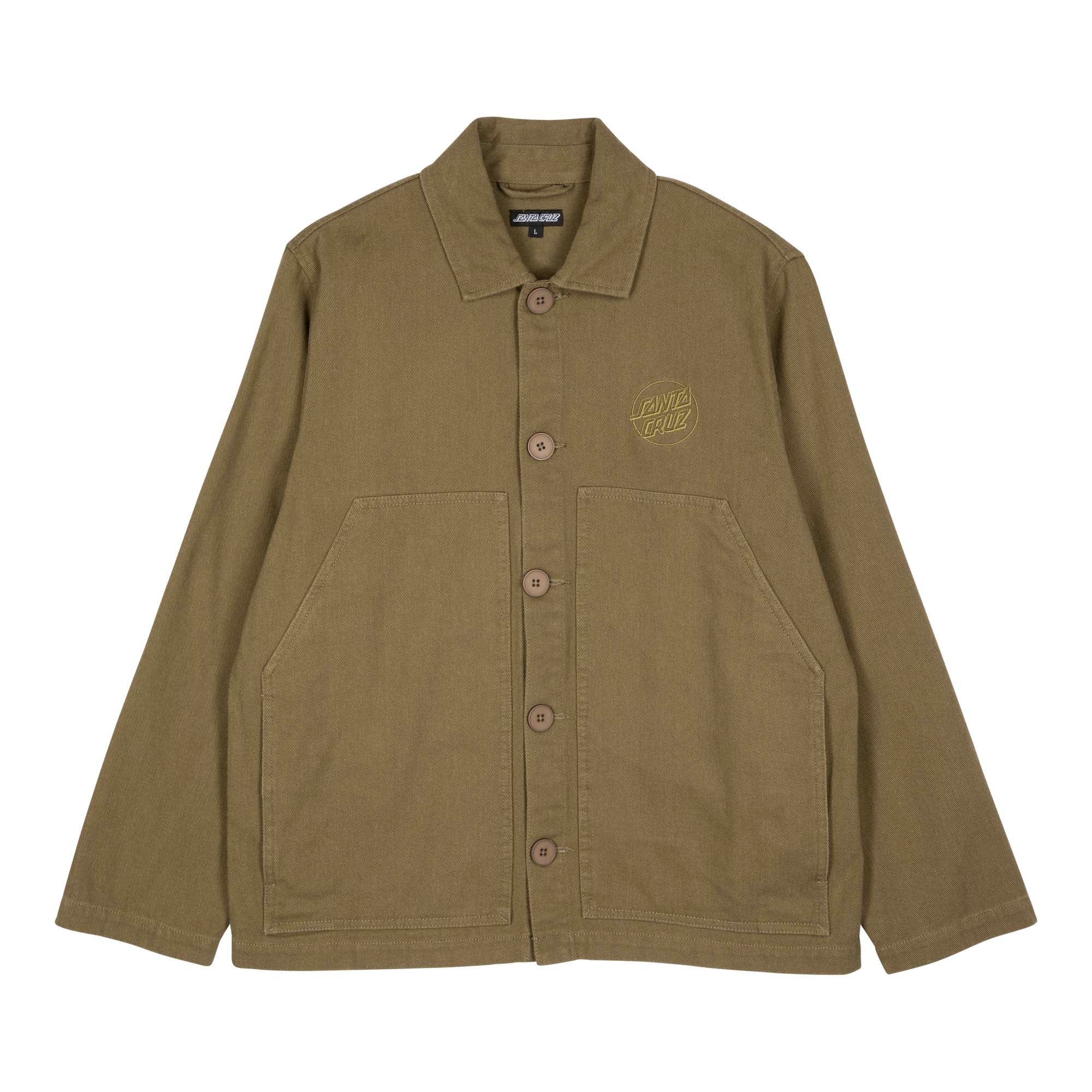 santa-cruz-skateboards-opus-dot-giacca-workwear-unisex-denim-13-5oz image 1