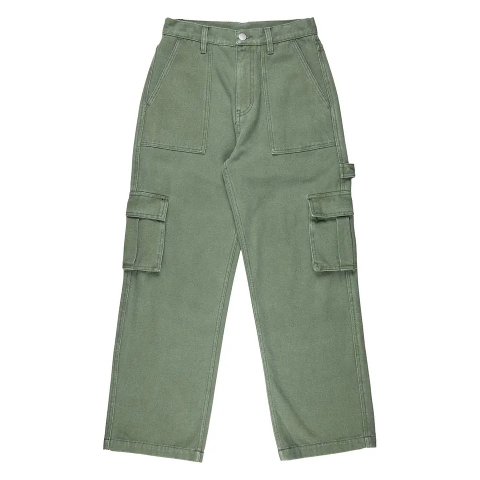 santa-cruz-skateboards-workers-cargo-pant-donna-pantalone-cargo-in-canvas-di-cot image 1