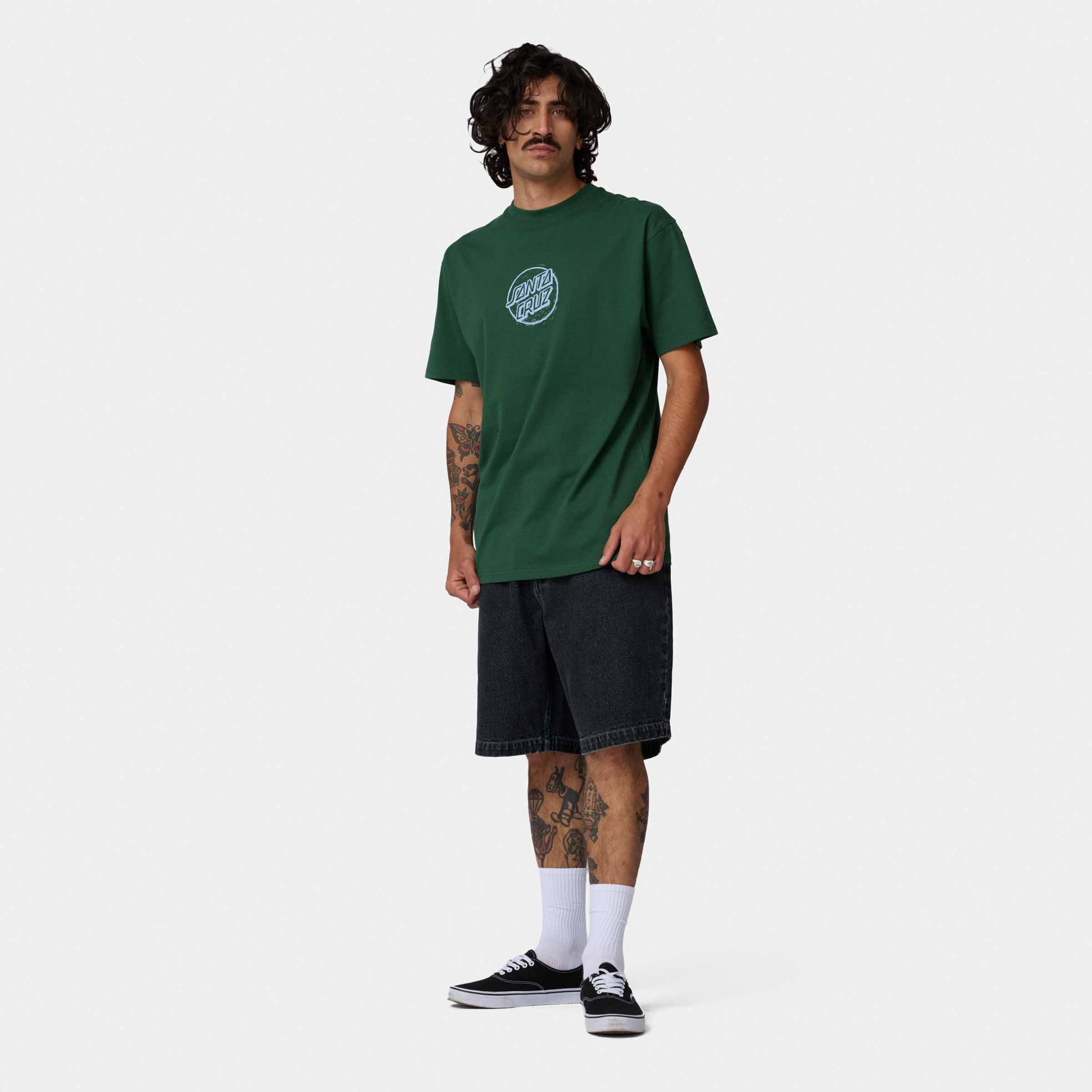 santa-cruz-skateboards-stamped-opus-t-shirt-uomo-cotone-organico image 5