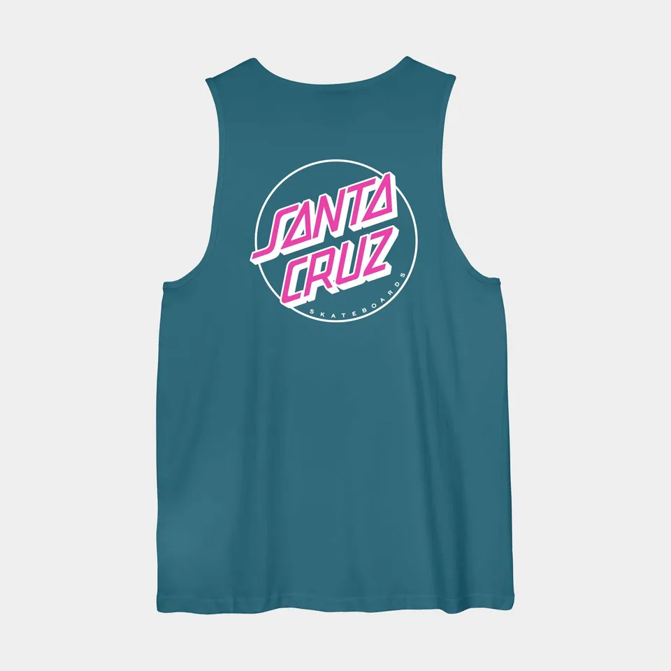 santa-cruz-skateboards-partial-dot-canotta-vest-uomo image 1