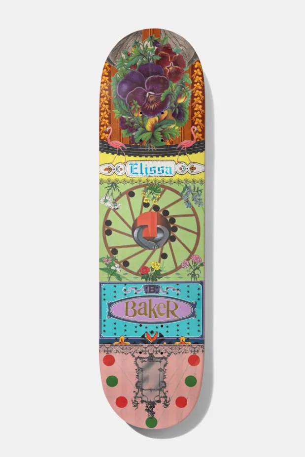 baker-skateboards-elissa-steamer-ephemera-tavola-skate-8-25 image 1