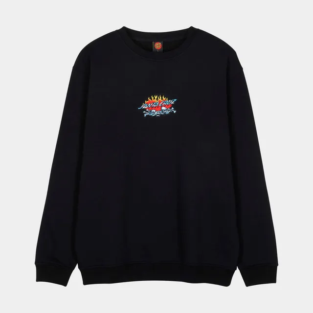 santa-cruz-skateboards-salba-voodoo-pit-crew-felpa-girocollo-uomo image 1