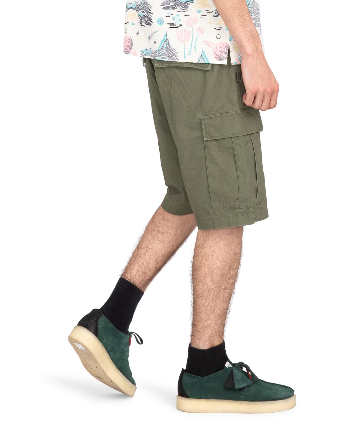 element-legion-cargo-pantaloncini-uomo-in-ripstop-cotone image 3