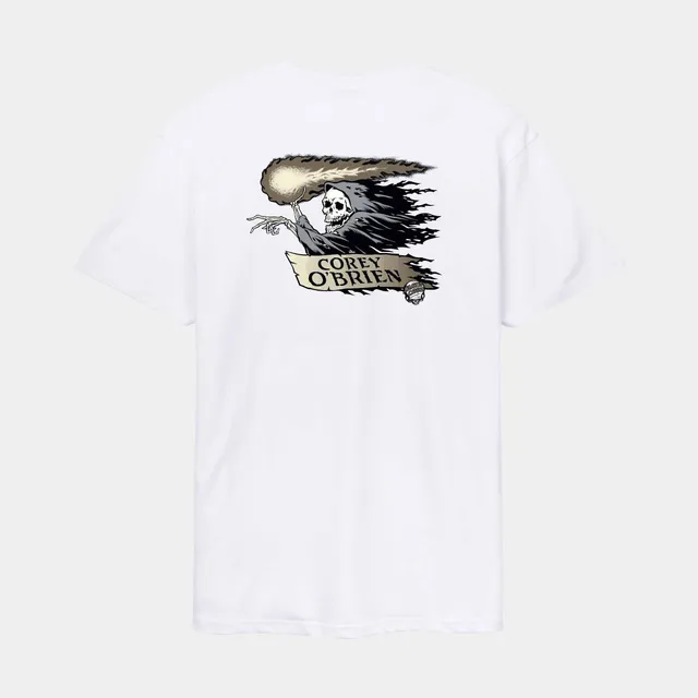 santa-cruz-skateboards-o-brien-reaper-t-shirt-petto-e-schiena-manica-corta image 1