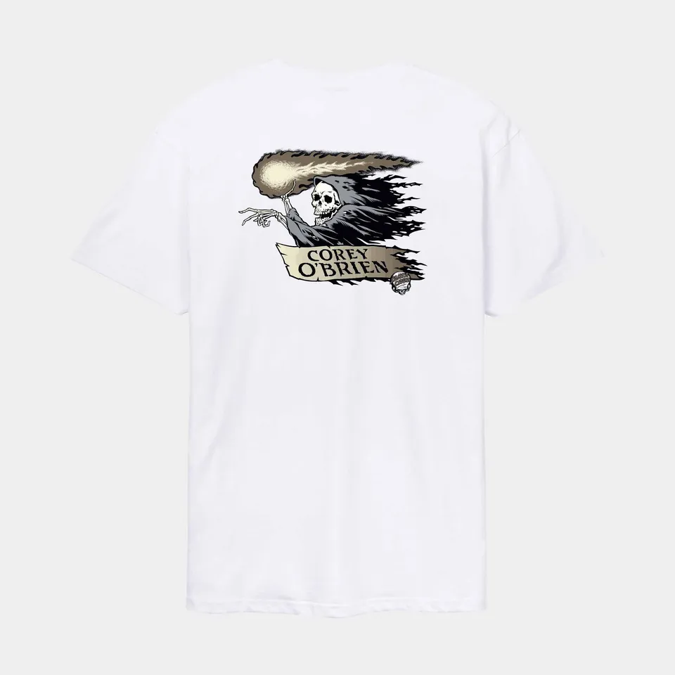 santa-cruz-skateboards-o-brien-reaper-t-shirt-petto-e-schiena-manica-corta image 1