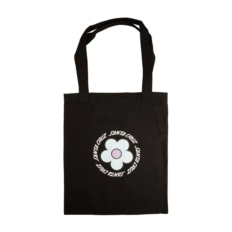 santa-cruz-skateboards-daisy-ring-dot-tote-bag-borsa-tote-in-canvas-cotone image 1