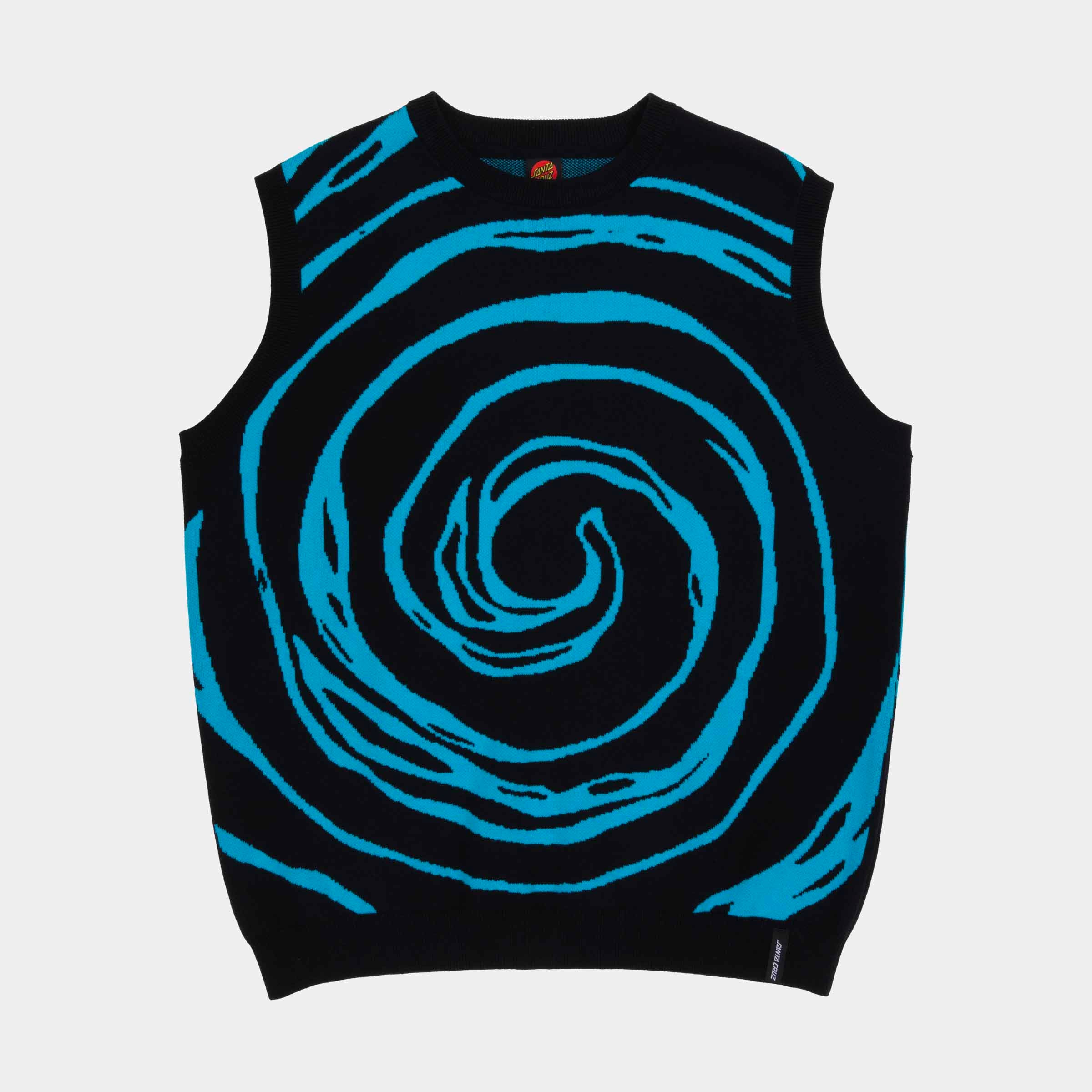 santa-cruz-skateboards-vortex-knit-vest-gilet-in-maglia-uomo image 1