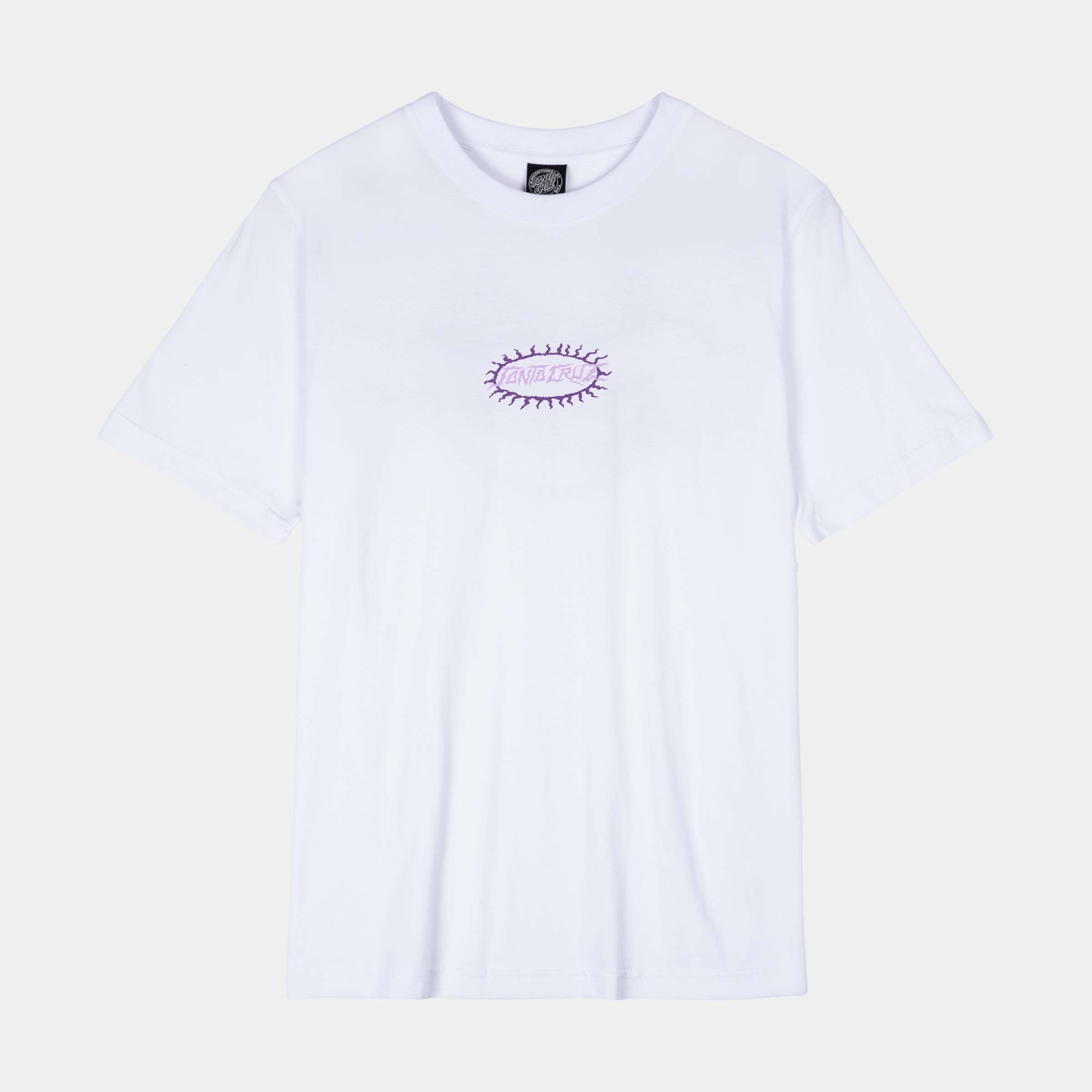 santa-cruz-skateboards-acid-oval-dot-t-shirt-donna-loose image 2