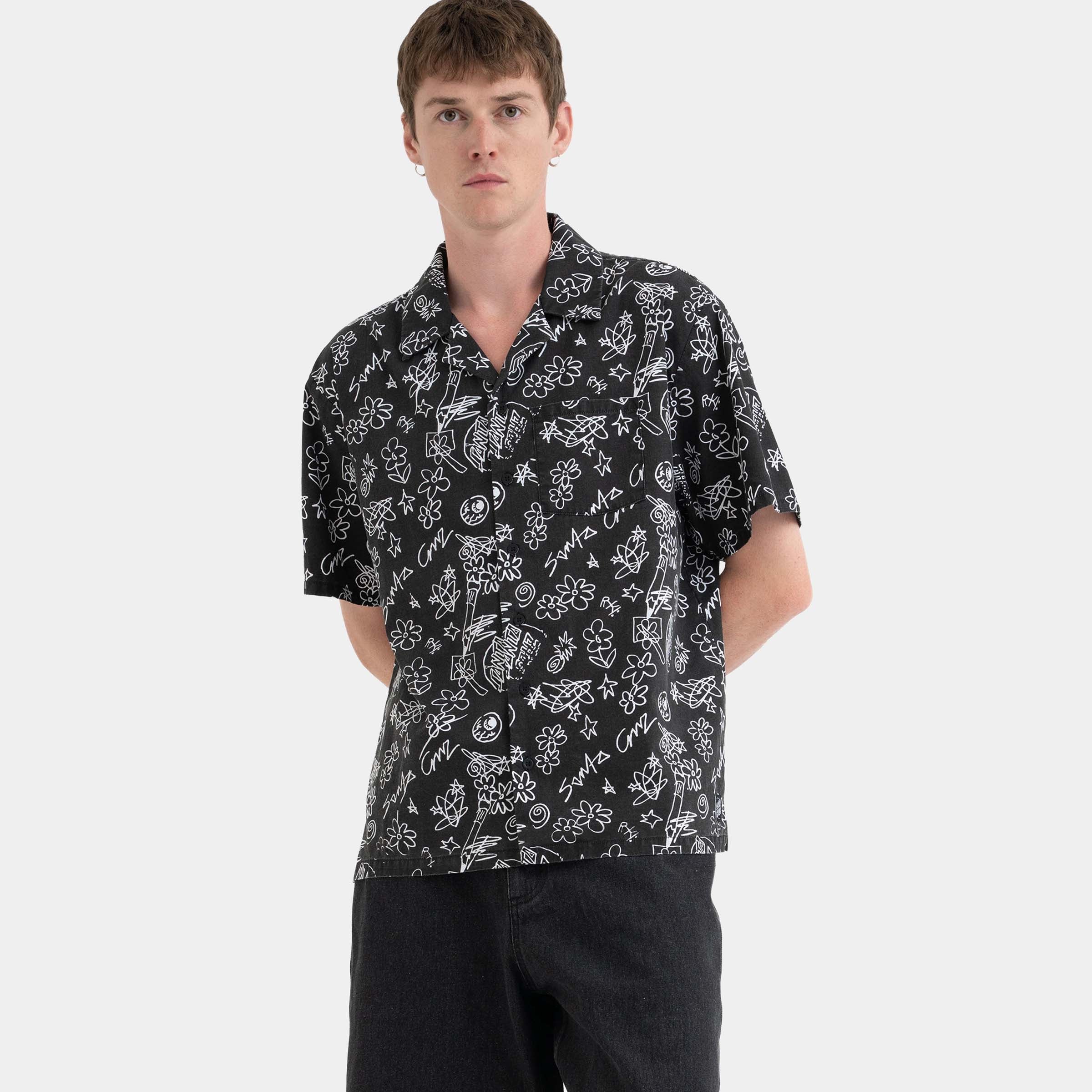 santa-cruz-skateboards-finn-short-sleeve-shirt-camicia-maniche-corte-fantasia image 3
