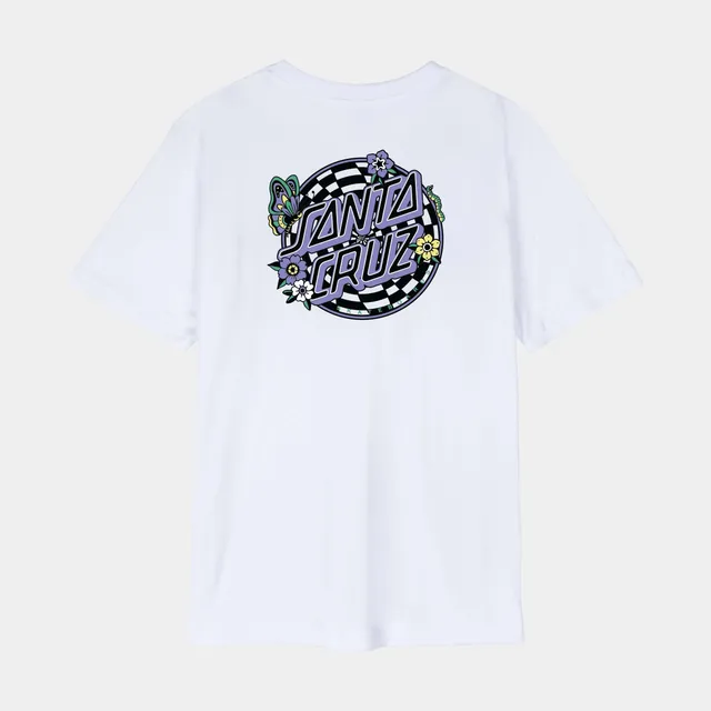 santa-cruz-skateboards-field-check-dot-t-shirt-manica-corta image 1