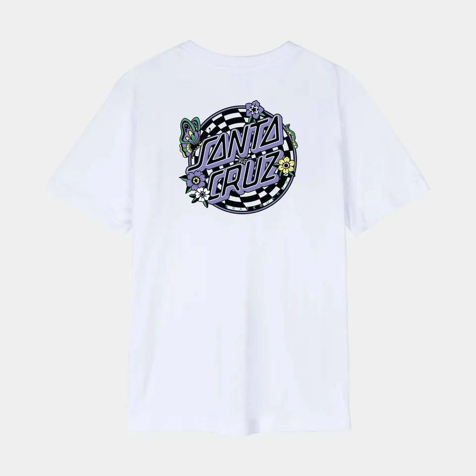 santa-cruz-skateboards-field-check-dot-t-shirt-manica-corta image 1
