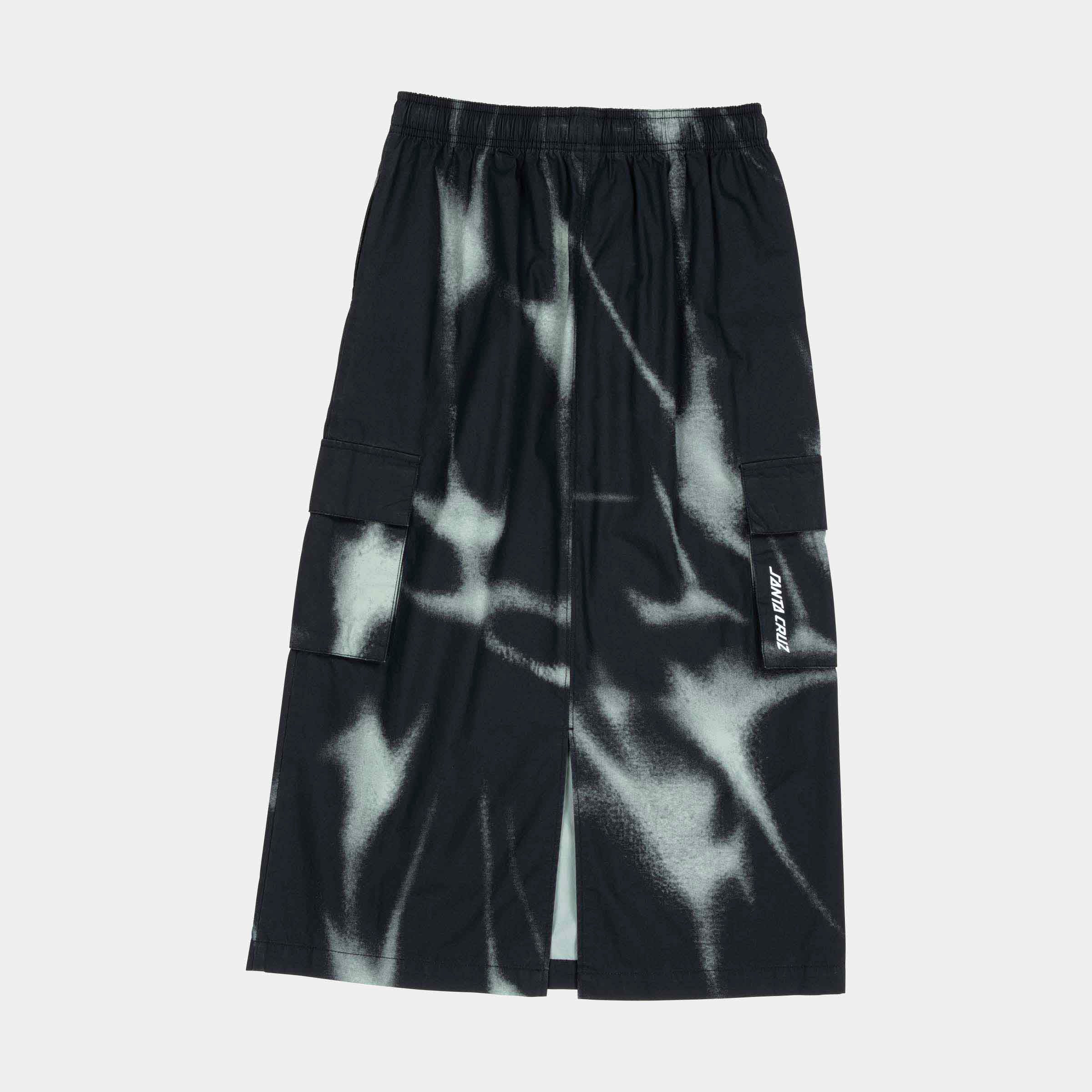 santa-cruz-skateboards-strip-cargo-skirt-gonna-midi-cargo-donna image 2