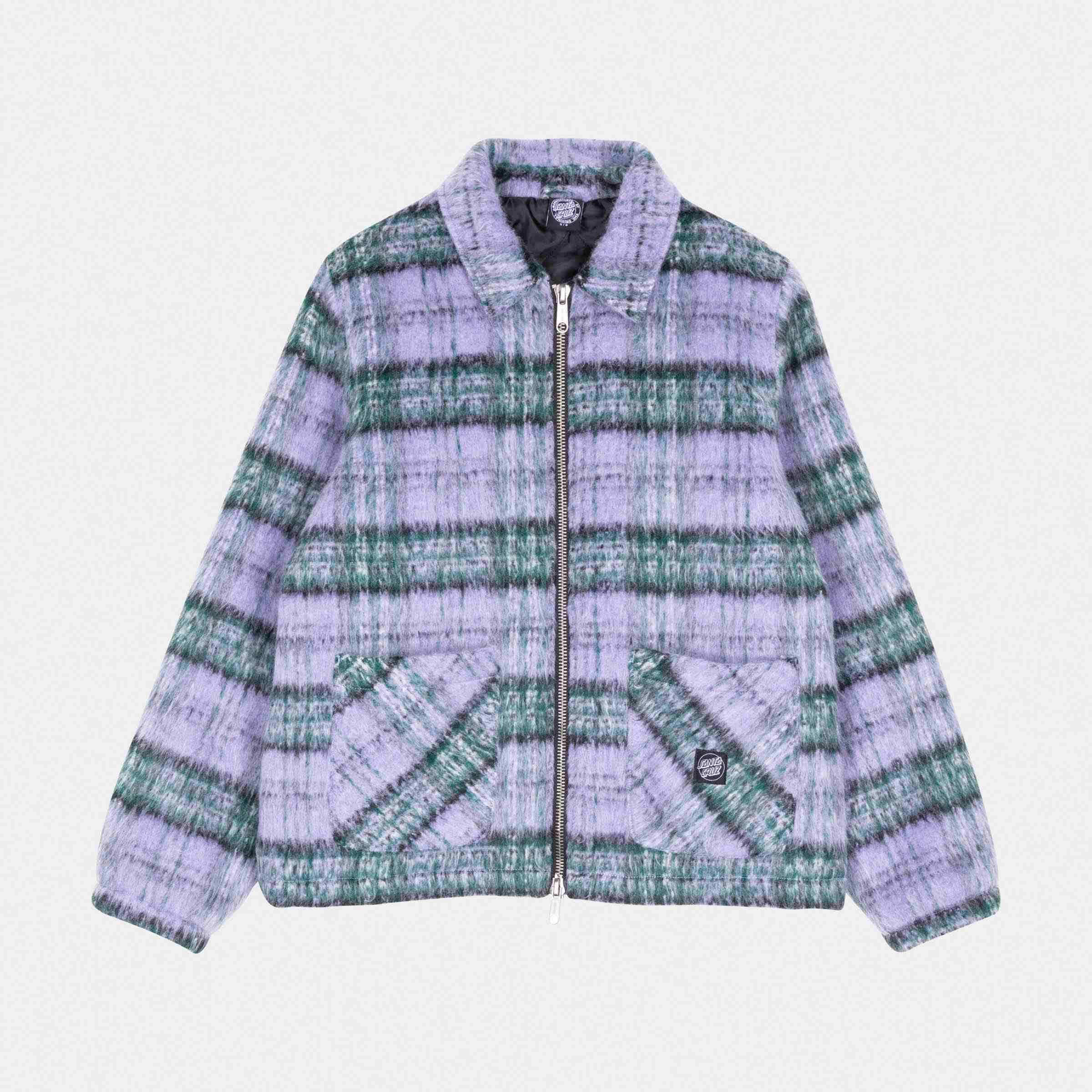 santa-cruz-skateboards-harbour-jacket-donna-giacca-zip-2-vie image 1