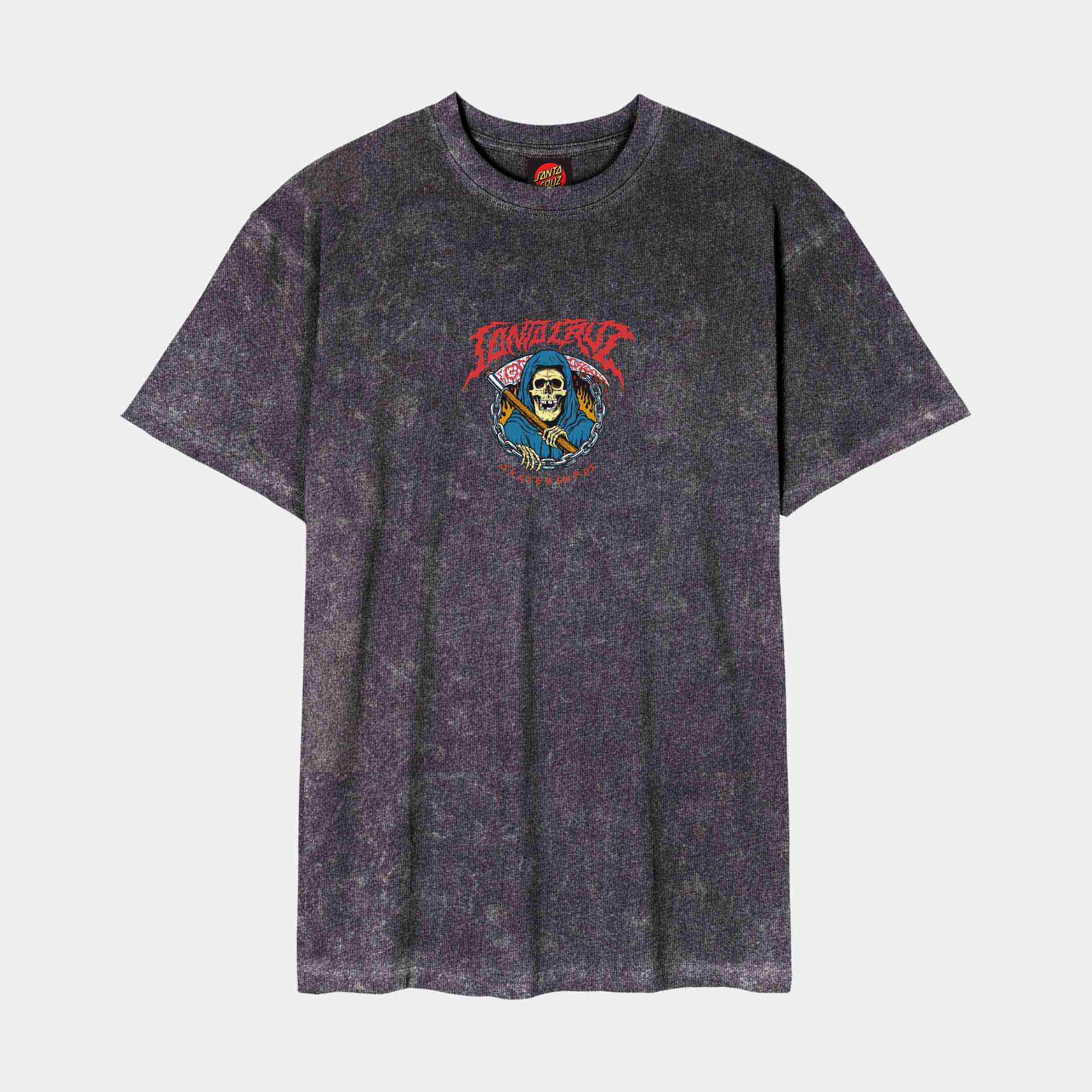 santa-cruz-skateboards-out-of-time-front-t-shirt-maglietta-grafica-frontale image 1
