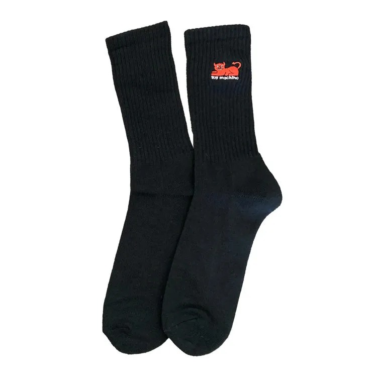 toy-machine-devil-cat-sock-calzini-skate image 1