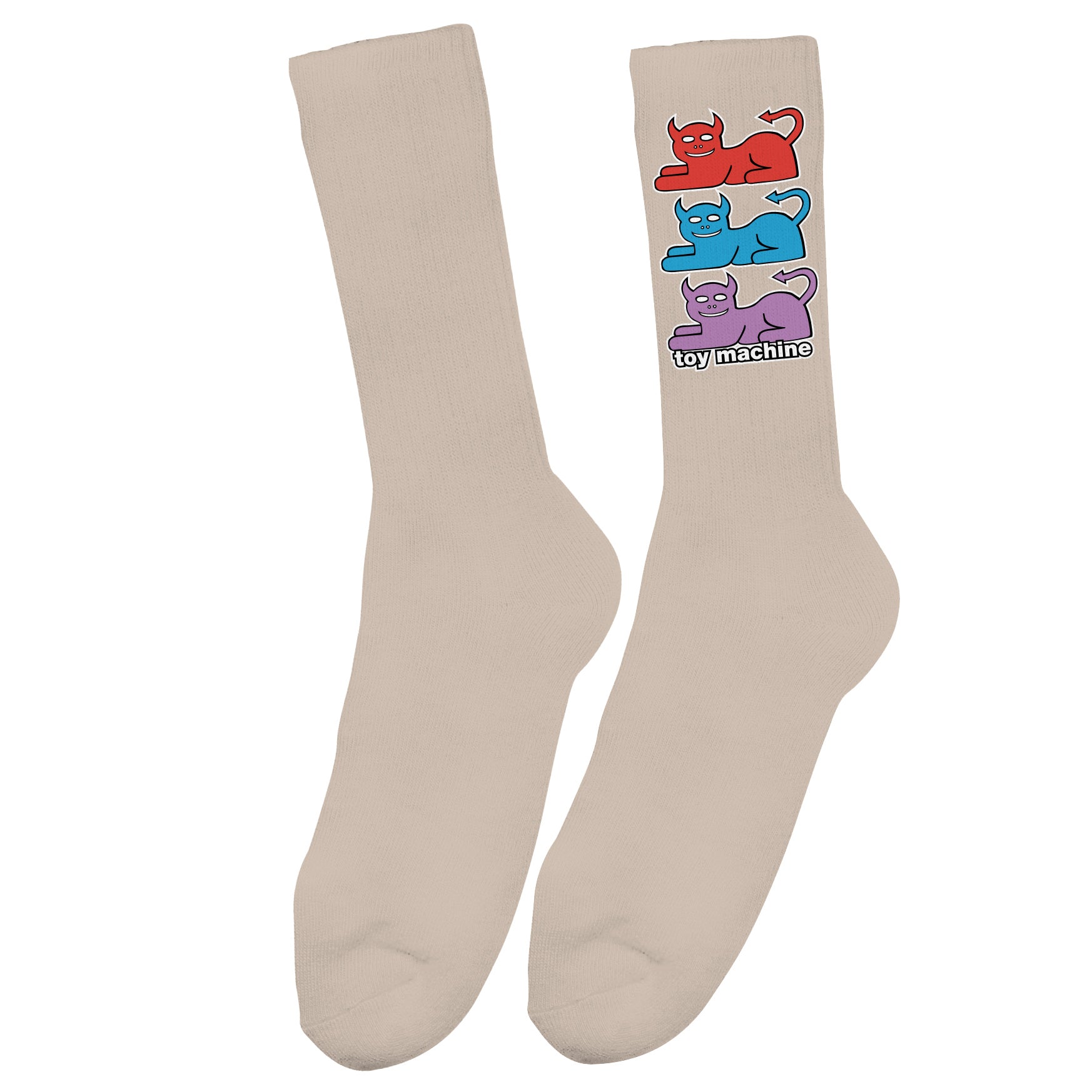 toy-machine-triple-cat-calzini-sock image 2