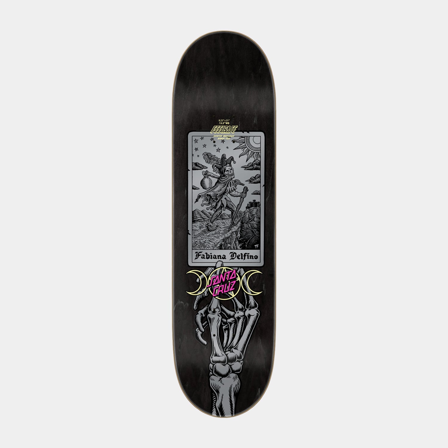 santa-cruz-skateboards-delfino-tarot-remix-feelbase-deck-8-25-x-31-00 image 2
