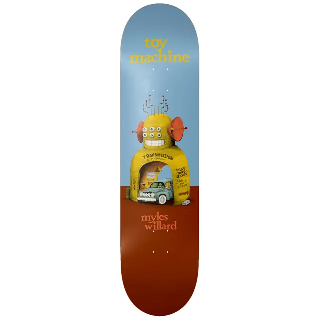 toy-machine-myles-willard-roadside-8-50-tavola-da-skateboard-pro-deck image 1