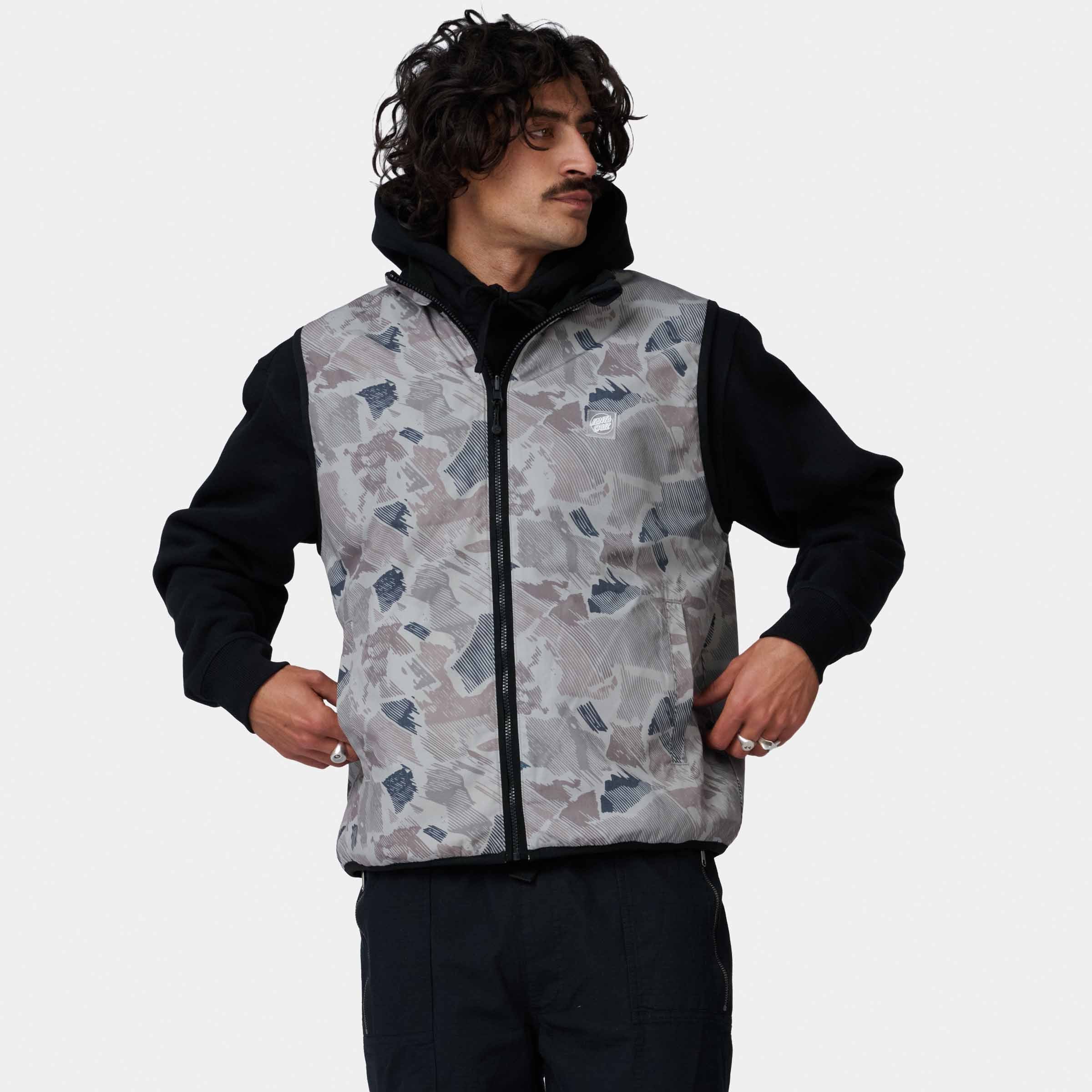 santa-cruz-skateboards-cache-gilet-reversibile-uomo-pile-stampa-all-over image 5