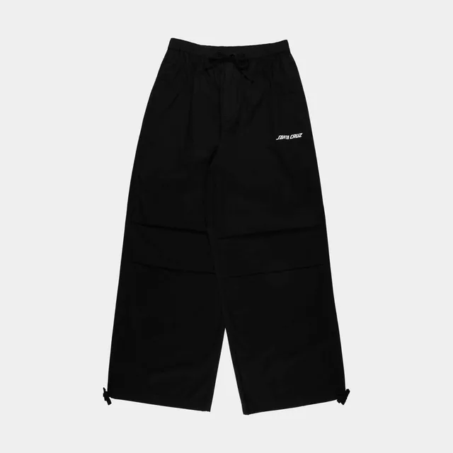 santa-cruz-skateboards-strip-parachute-pant-pantalone-wide-leg-in-cotone image 1