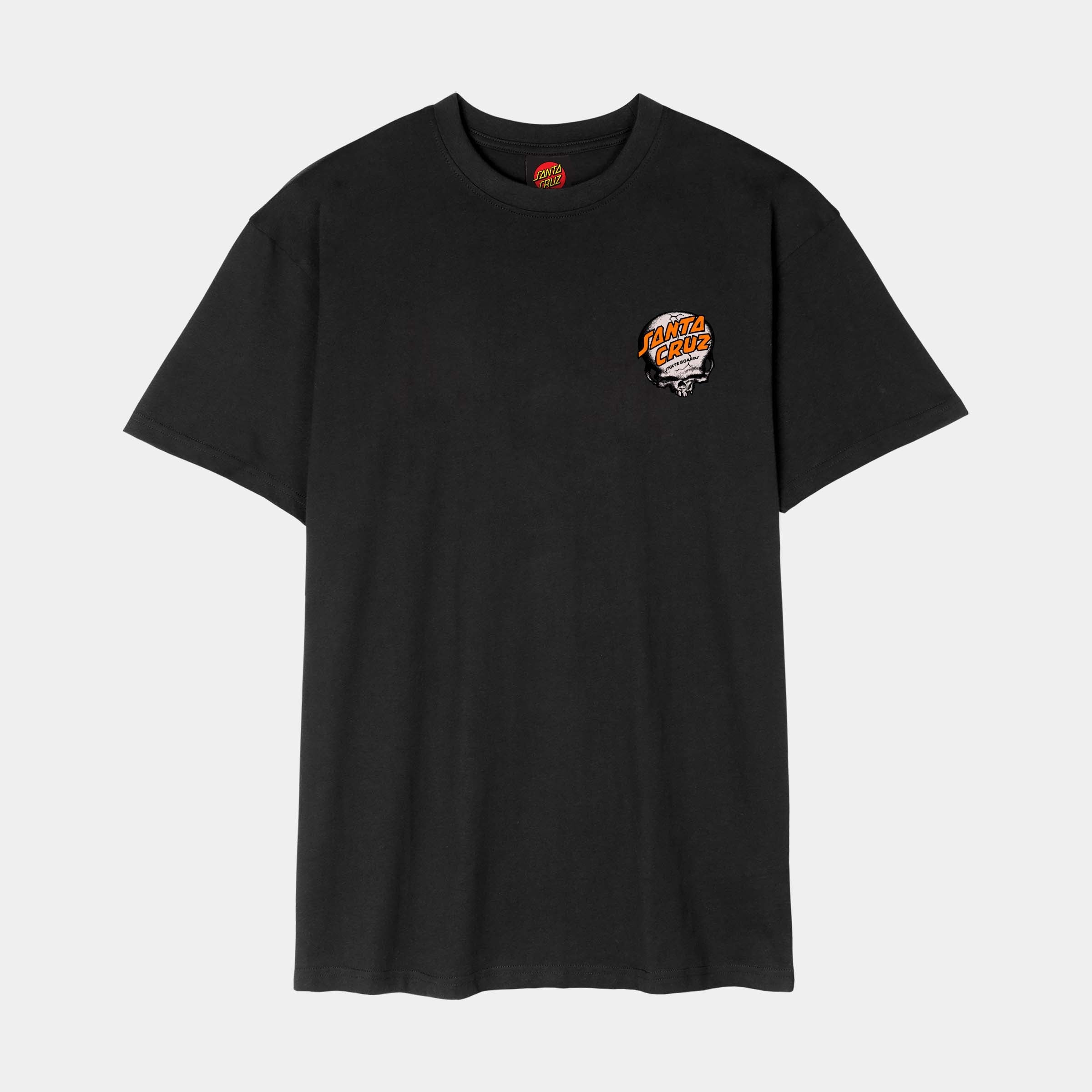 santa-cruz-skateboards-o-brien-scream-reaper-t-shirt-uomo-in-cotone-organico image 2