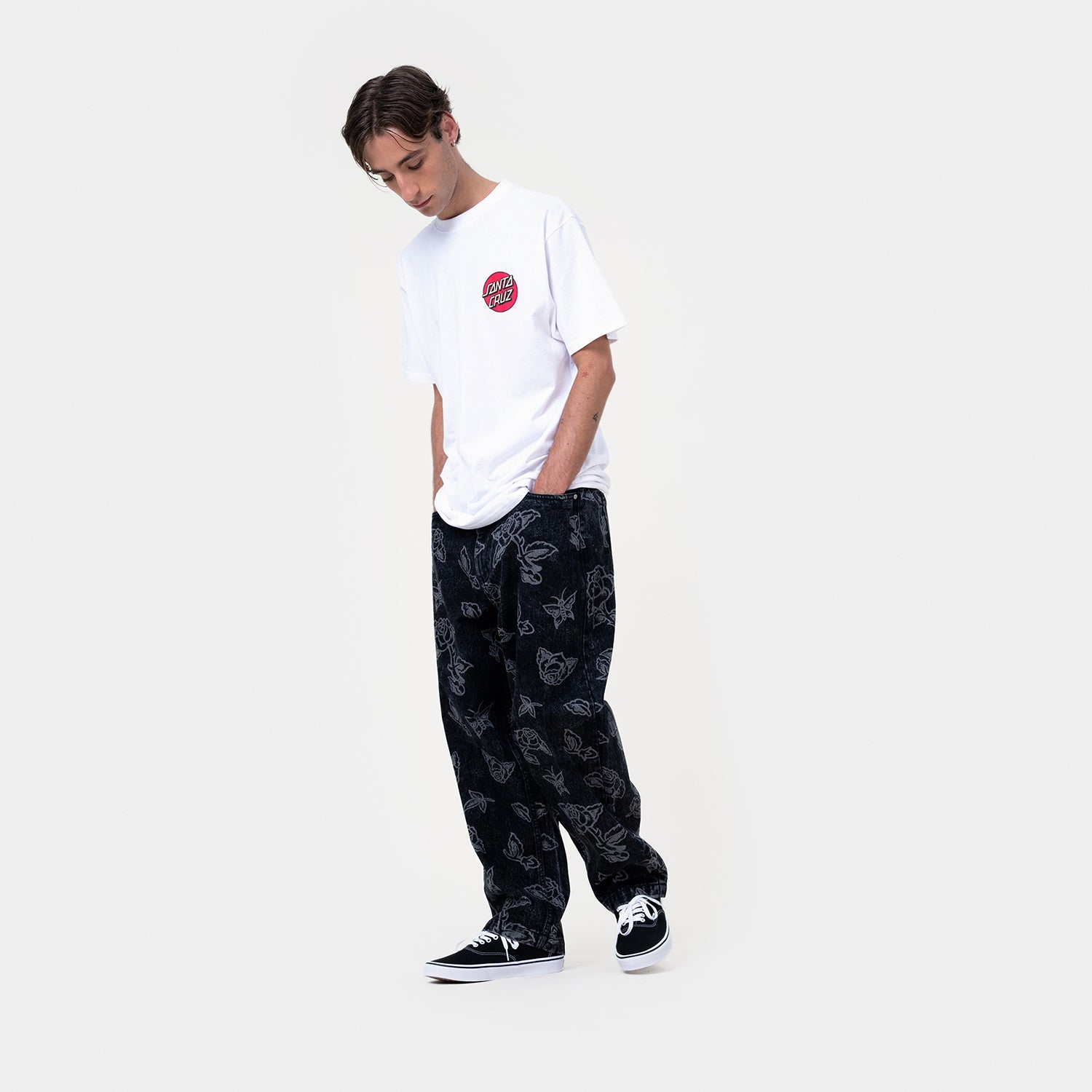 santa-cruz-skateboards-big-pants-mono-flash-roses-pantalone-baggy-denim image 6