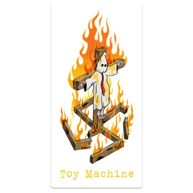 toy-machine-charred-cross-adesivo-6-x-3 image 1