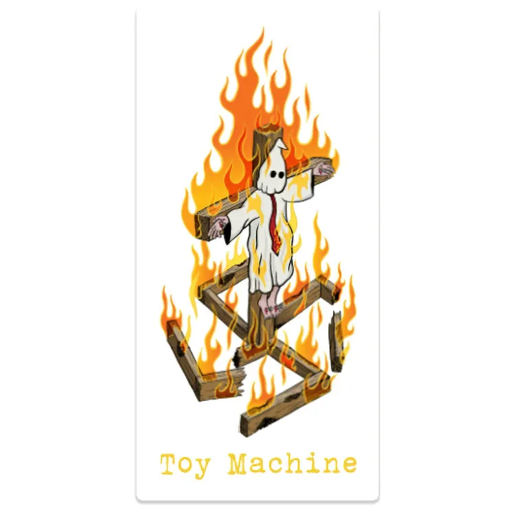 toy-machine-charred-cross-adesivo-6-x-3 image 1
