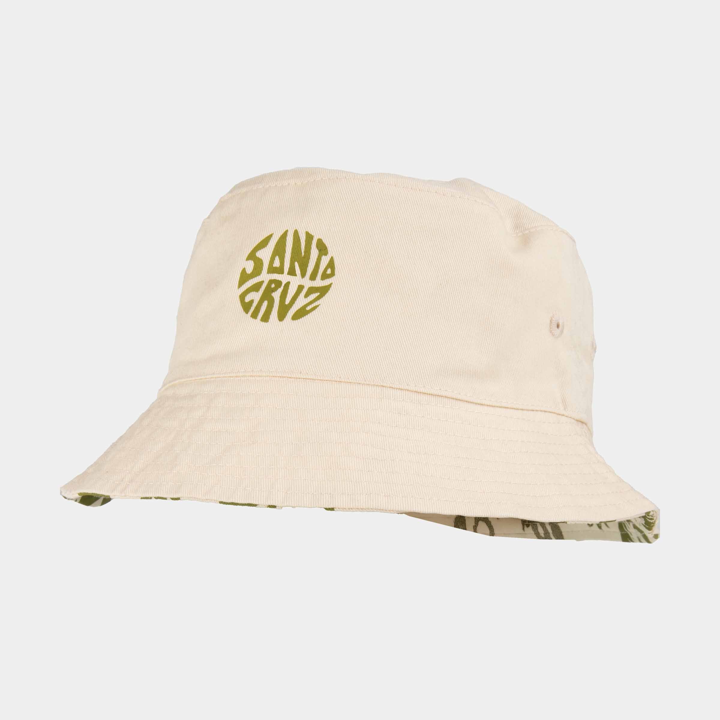 santa-cruz-skateboards-sun-daze-reversible-bucket-hat-cappello-reversibile image 2