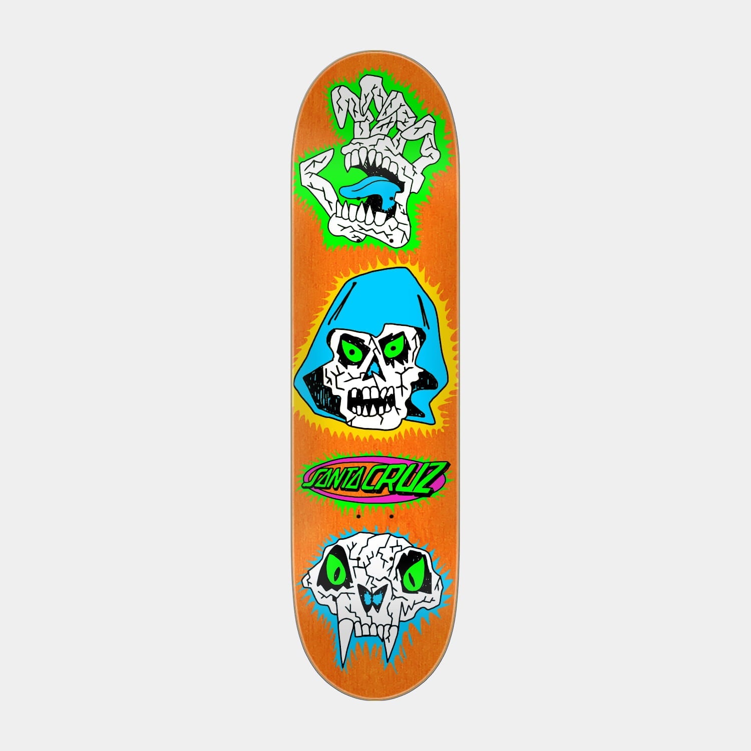santa-cruz-skateboards-scribble-head-feelbase-tavola-skateboard-7-75-x-30-25 image 1