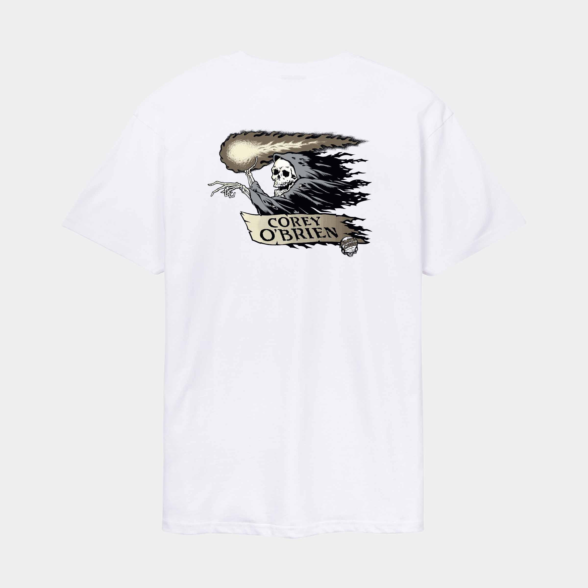 santa-cruz-skateboards-o-brien-reaper-t-shirt-petto-e-schiena-manica-corta image 1
