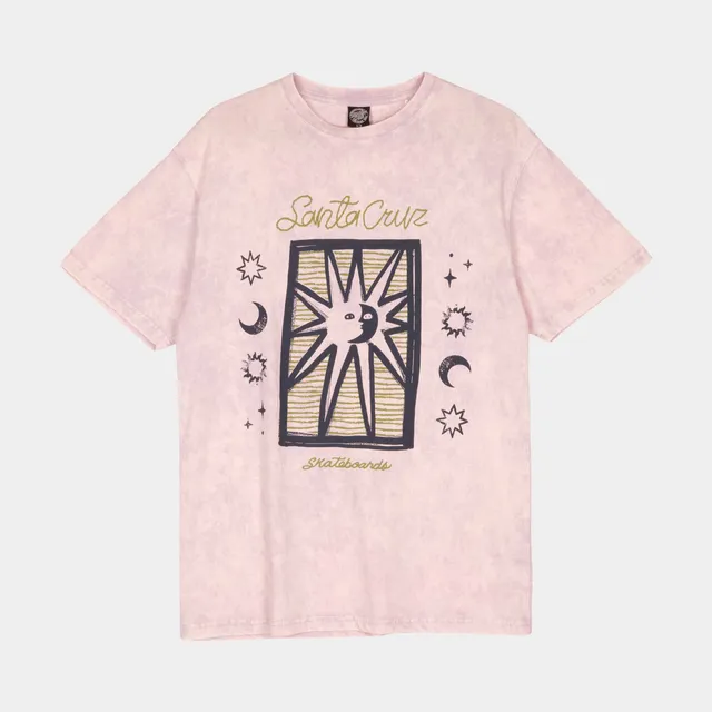 santa-cruz-skateboards-sun-stamp-script-t-shirt-donna-cotone-relaxed-fit image 1