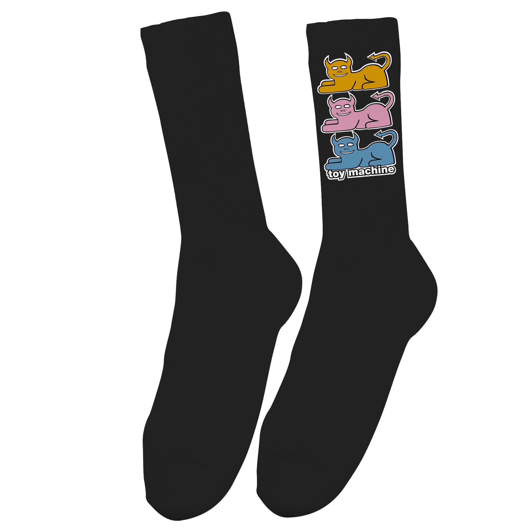 toy-machine-triple-cat-calzini-sock image 3