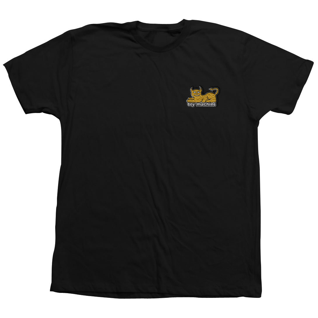 toy-machine-triple-cat-tee-t-shirt-skate image 4
