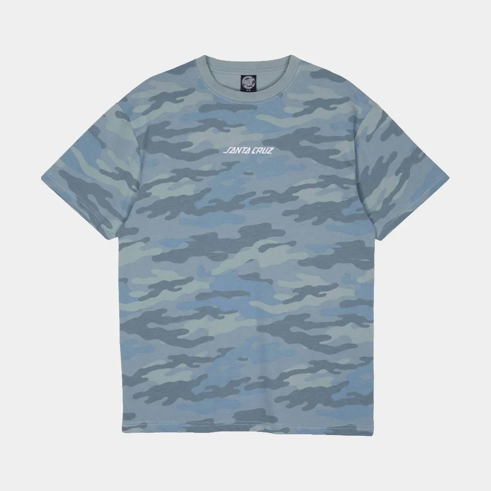 santa-cruz-skateboards-strip-emb-t-shirt-maglietta image 1