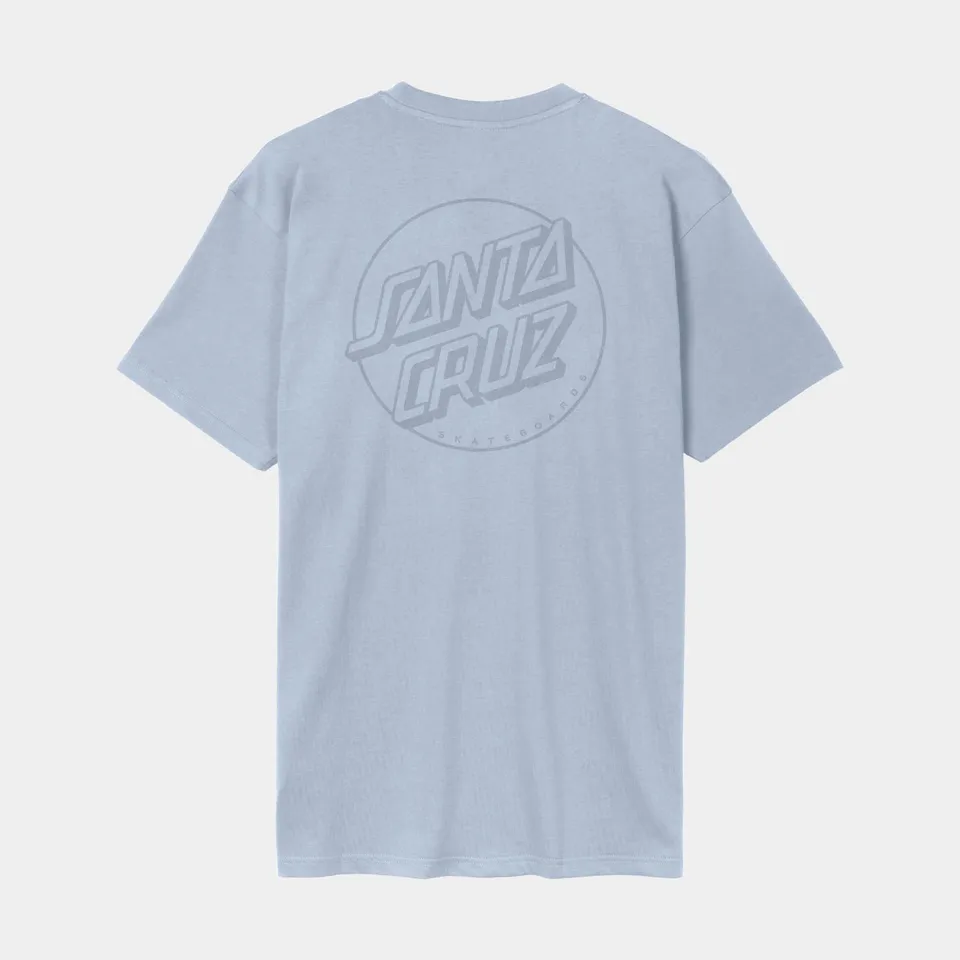 santa-cruz-skateboards-tonal-opus-dot-stripe-t-shirt-maglietta-loose-fit image 1
