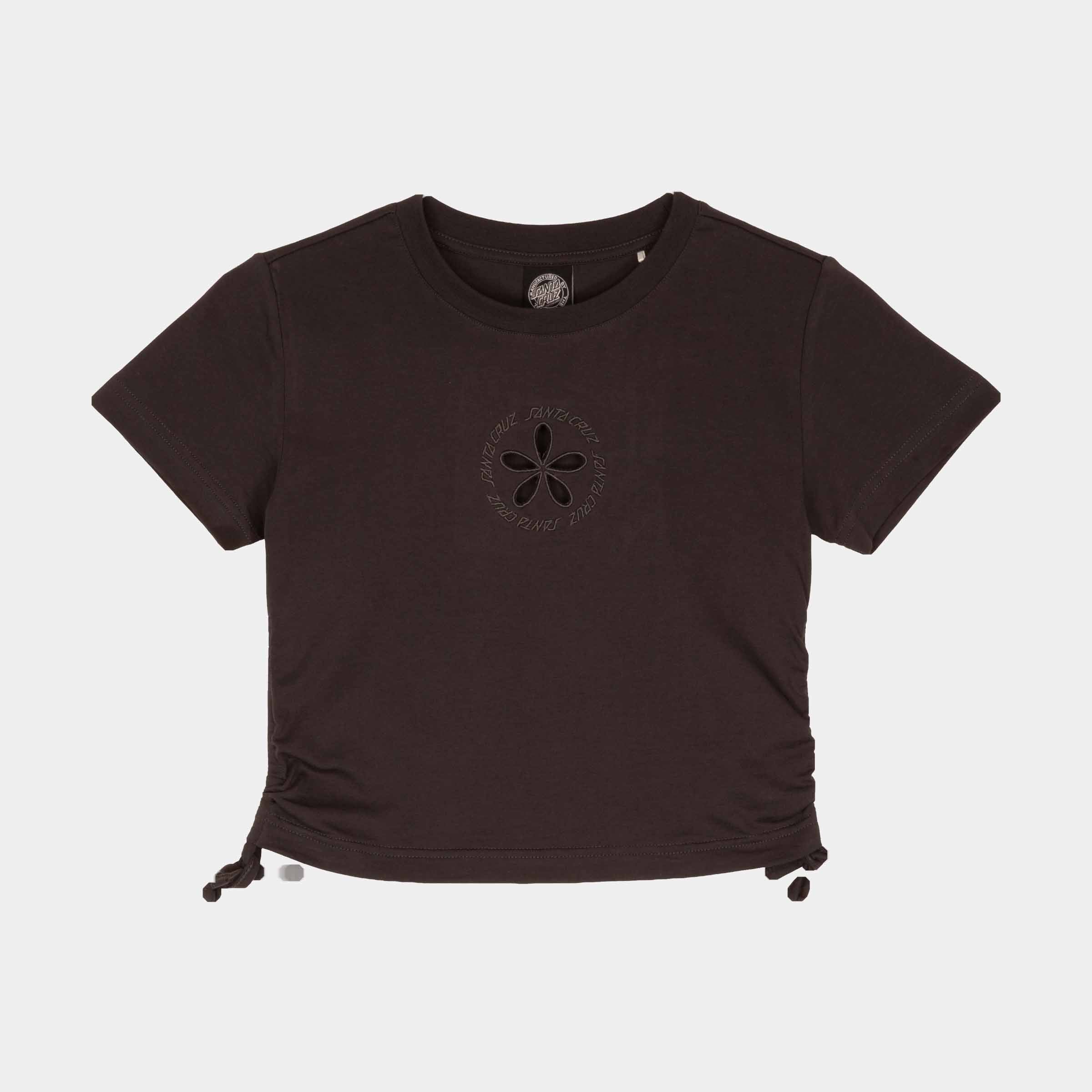 santa-cruz-skateboards-ringed-flower-tie-t-shirt-donna-90-s-fit image 1