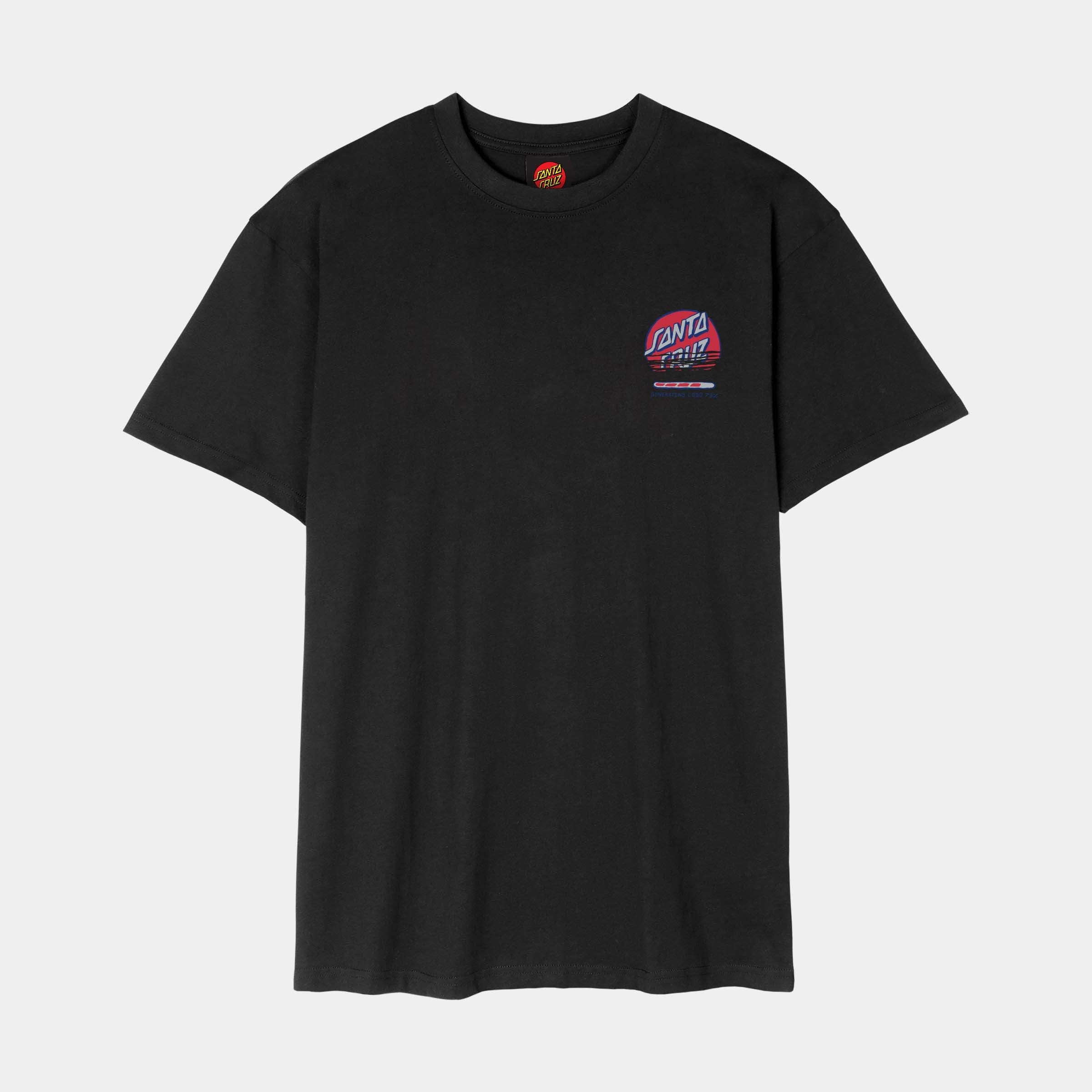 santa-cruz-skateboards-self-destruct-t-shirt-t-shirt-uomo-cotone-organico image 2