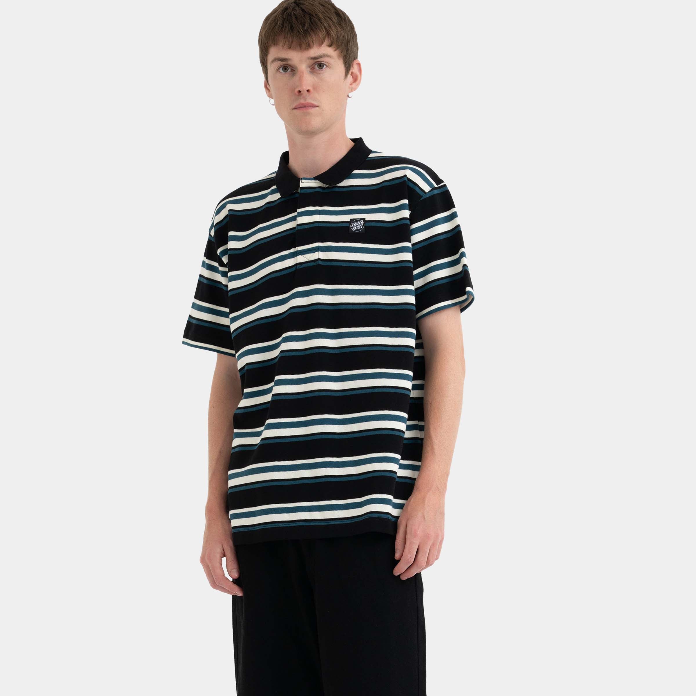 santa-cruz-skateboards-cera-polo-a-manica-corta-polo-uomo image 3