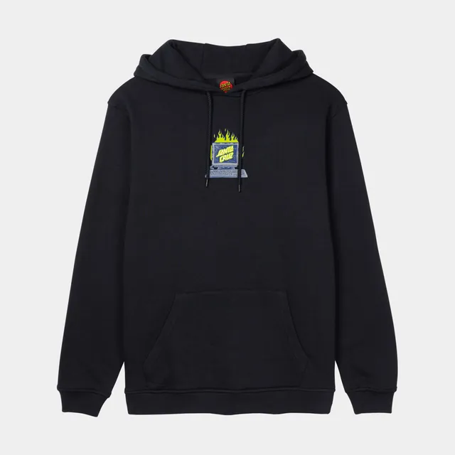 santa-cruz-skateboards-self-destruct-centre-hoodie-felpa-cappuccio image 1