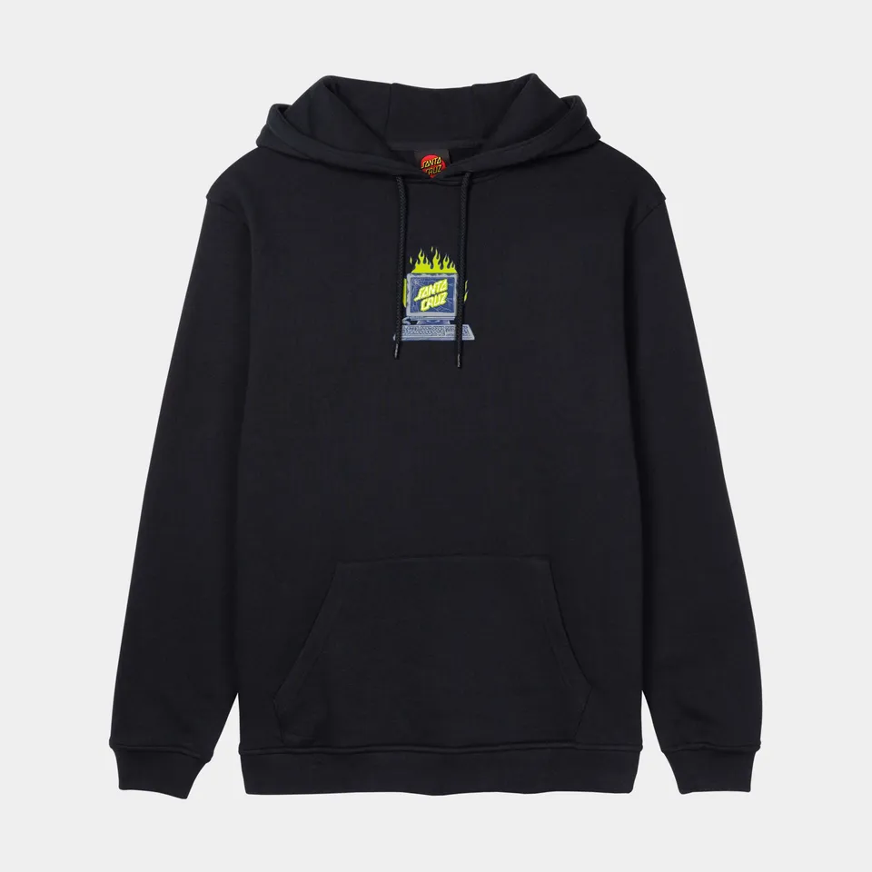 santa-cruz-skateboards-self-destruct-centre-hoodie-felpa-cappuccio image 1