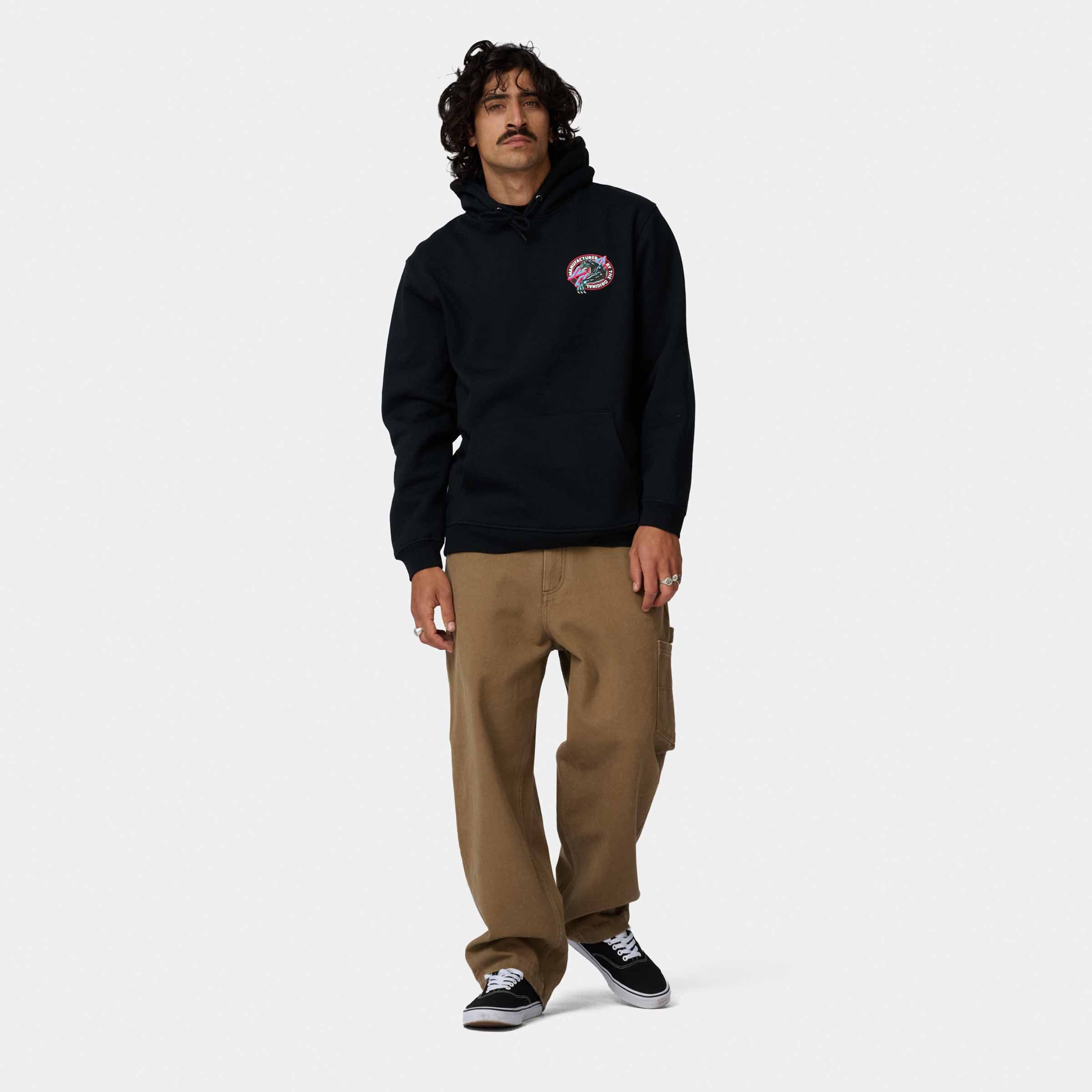 santa-cruz-skateboards-natas-sketch-panther-felpa-con-cappuccio-uomo-regular-fit image 6