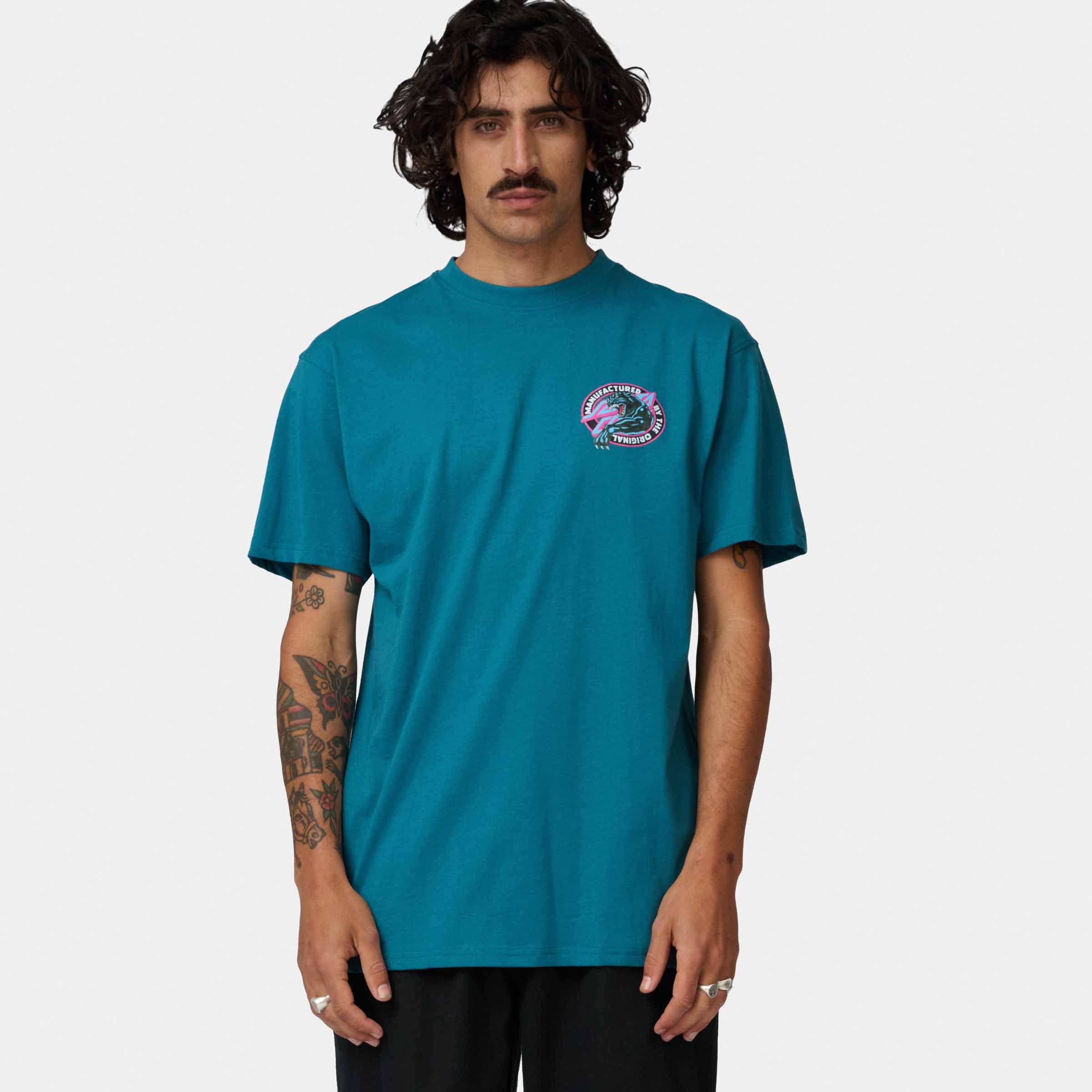 santa-cruz-skateboards-natas-sketch-panther-t-shirt-maglietta-regular-fit image 4