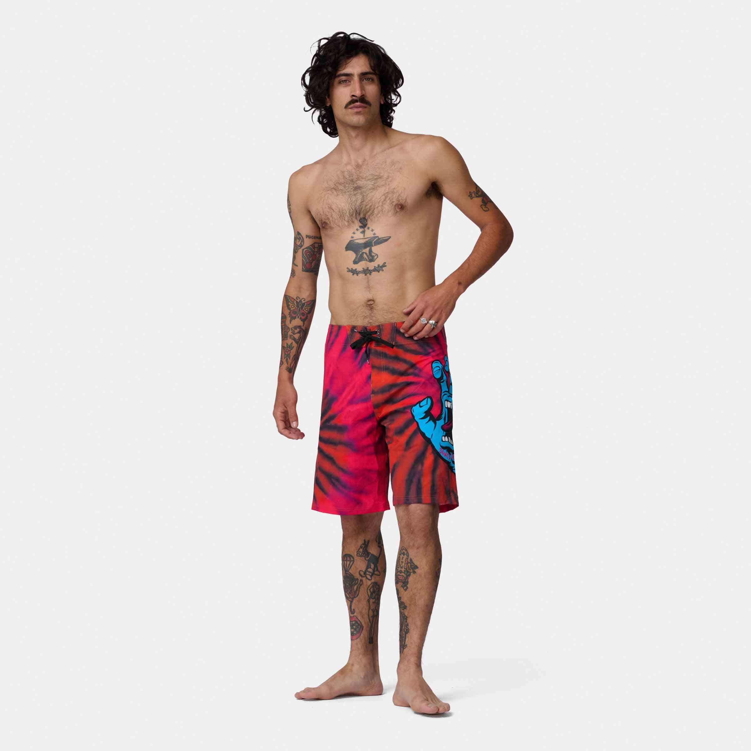 santa-cruz-skateboards-screaming-hand-boardshort-20-outseam image 6