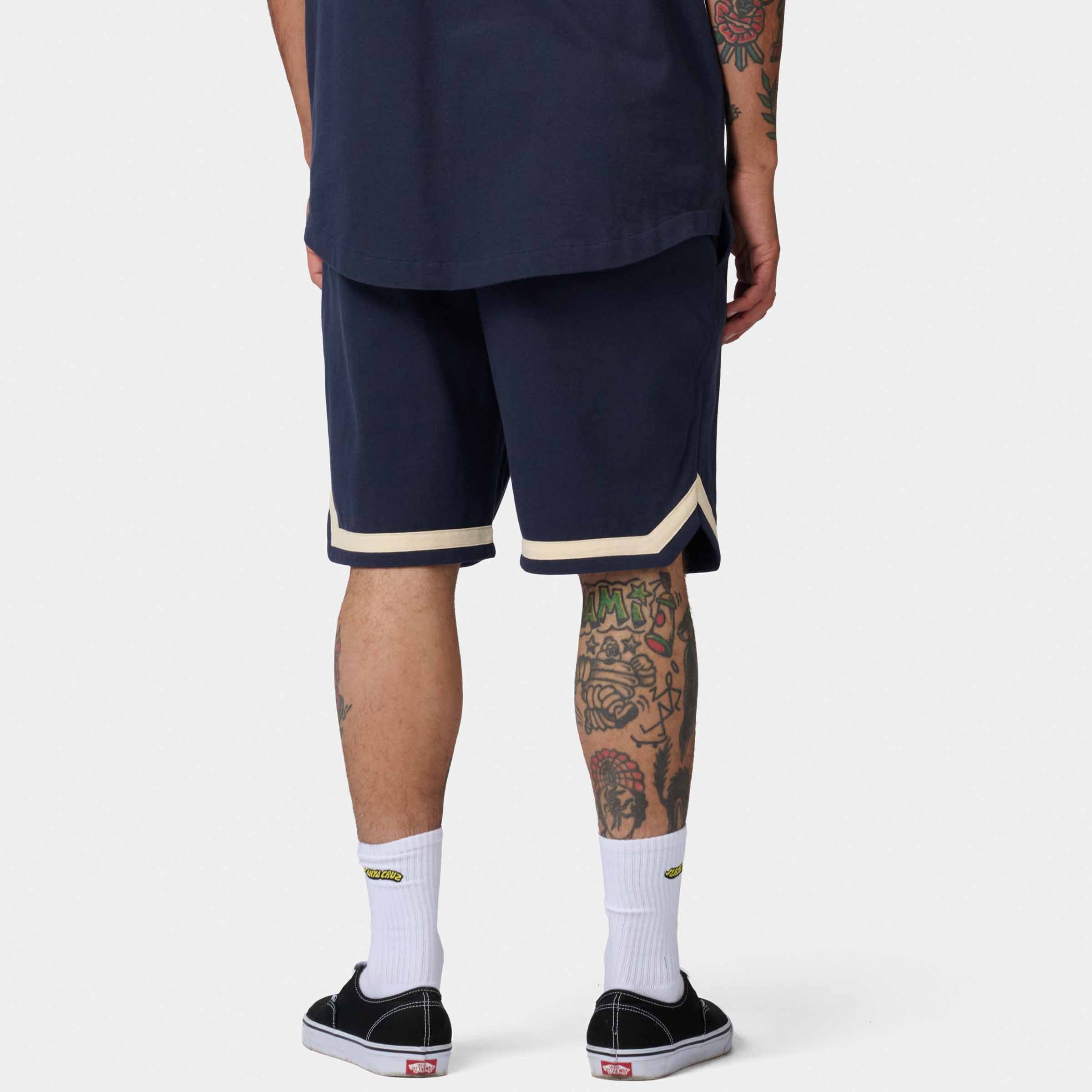 santa-cruz-skateboards-outer-ogsc-pantaloncini-baseball-uomo image 5